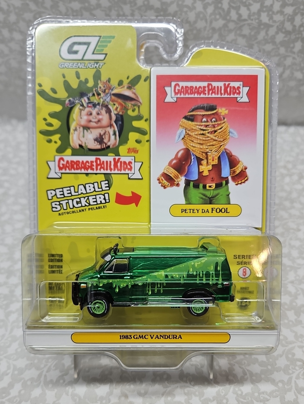 Greenlight 1983 GMC Vandura Garbage Pail Kids Chase Limited Edition
